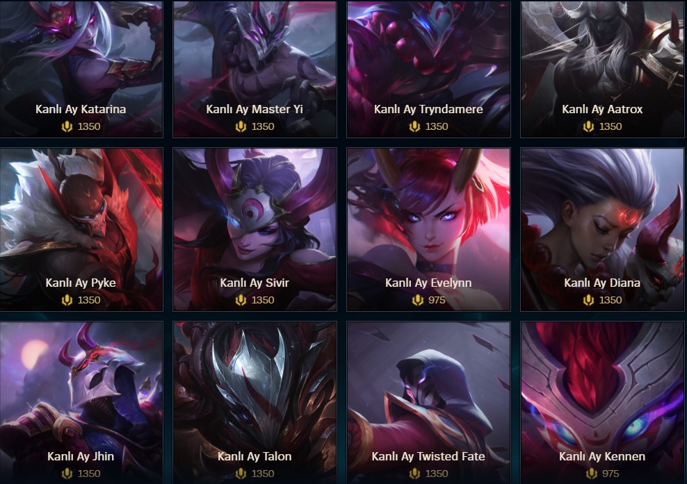 Kanlı Ay Yasuo Kaç RP? Kaç TL