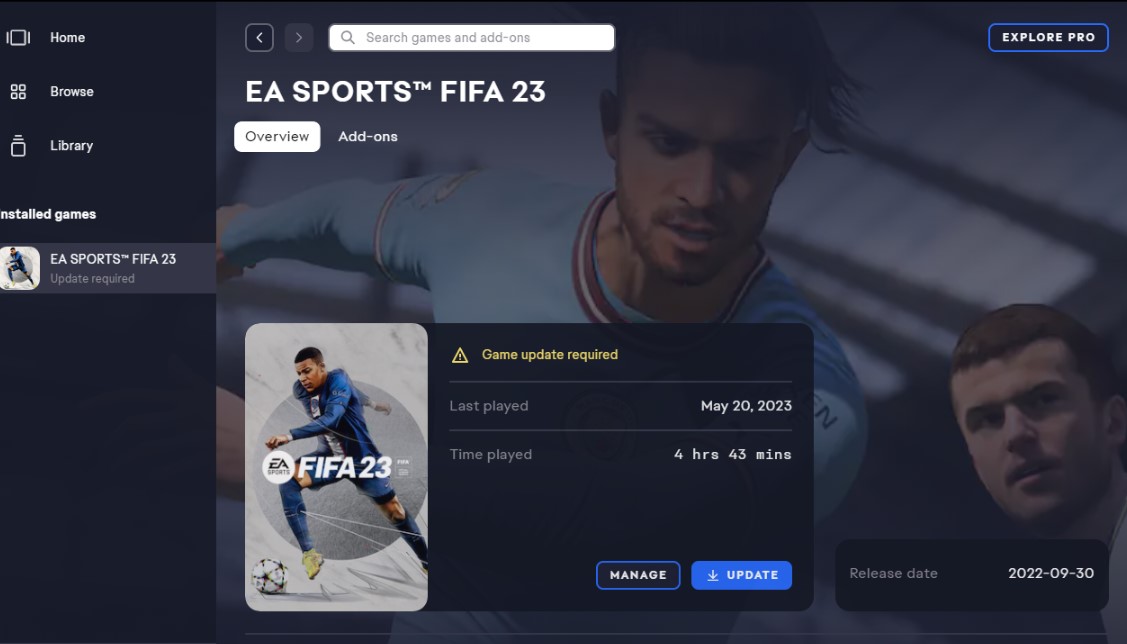 FIFA23 Game Update Required Hatası Çözümü %100 2024