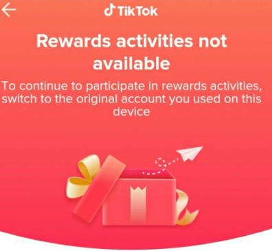 TikTok Rewards Activities Not Available Ne Demek? Çözüm 2024