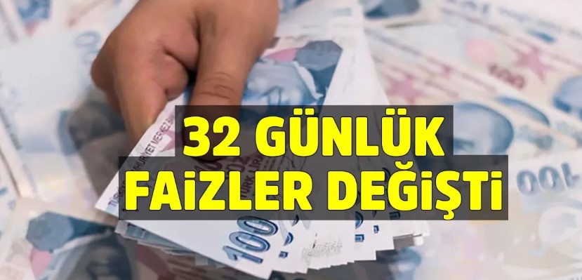 32 Günlük En Yüksek Faiz Veren Banka Hangisidir? 