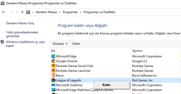 LoL Nasıl Silinir? League of Legends Nasıl Kaldırılır? 2024