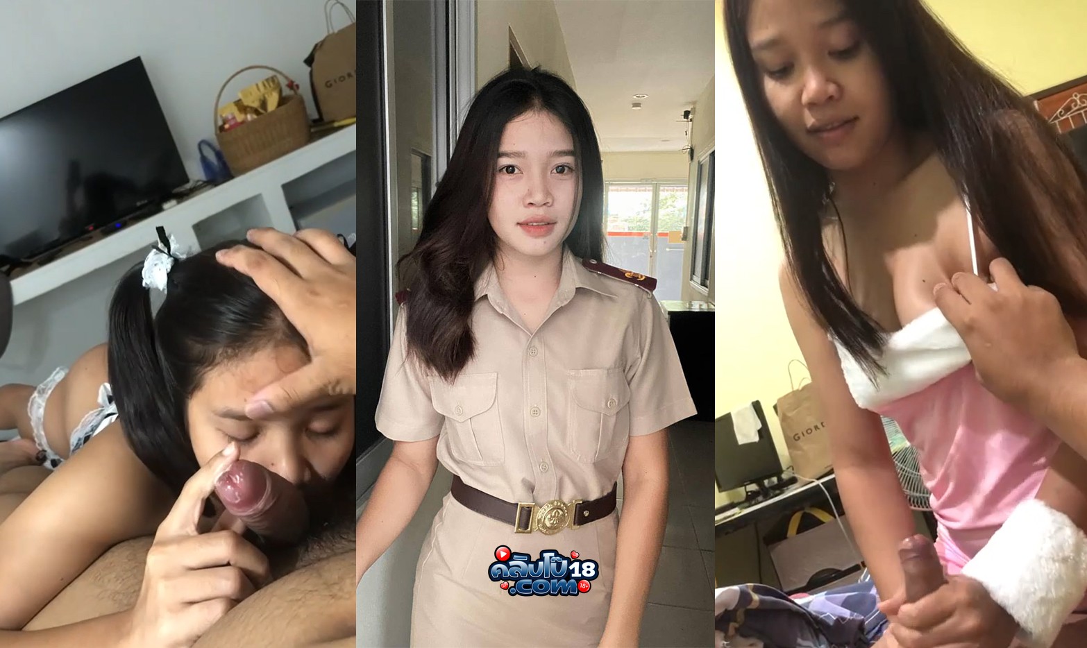 คลิปหลุดทางบ้าน หลุดสาวในเครื่องแบบ โดนผัวจับเย็ด นอนโม๊คควย ขึ้นให้ผัวเอวพริ้วจัด หุ่นเด็ดจัดว่าแจ่ม